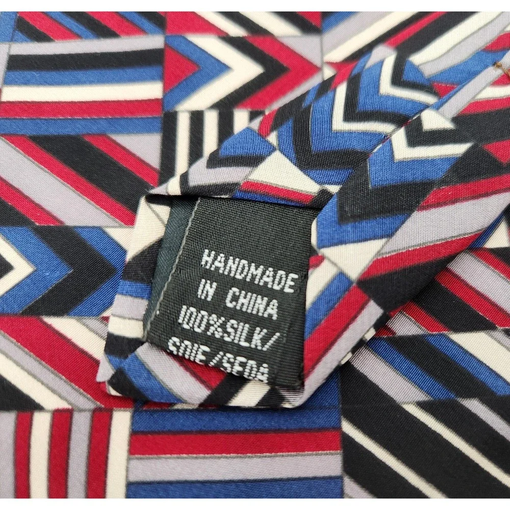 Swing‎ Men's Neck Tie 100% Silk Abstract Business Casual